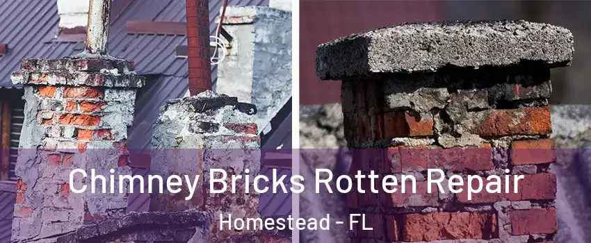  Chimney Bricks Rotten Repair Homestead - FL