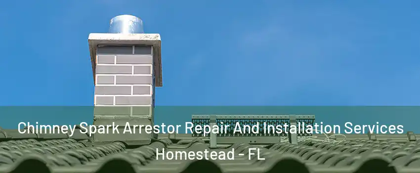  Chimney Spark Arrestor Repair And Installation Services Homestead - FL