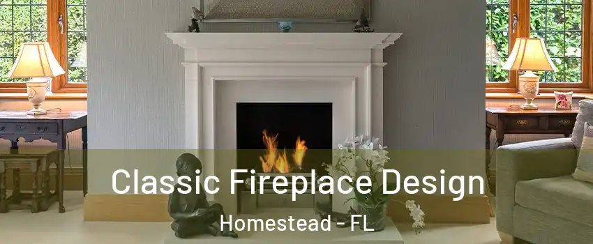  Classic Fireplace Design Homestead - FL