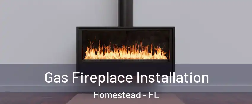  Gas Fireplace Installation Homestead - FL
