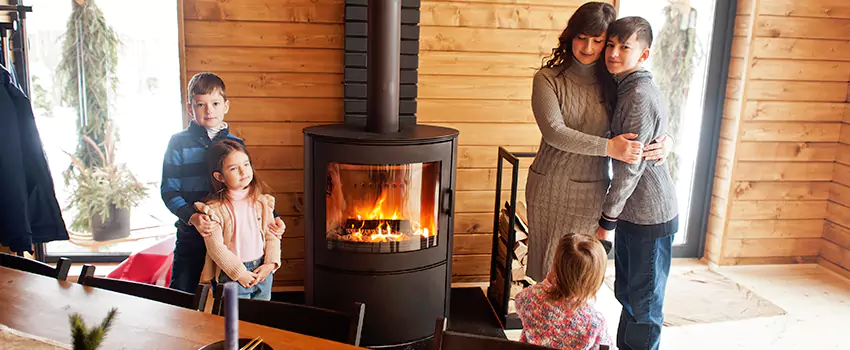 Morso Cast Iron Fireplace Insert Installation in Homestead, Florida