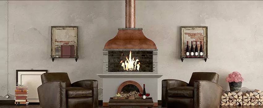 Thelin Hearth Products Providence Pellet Insert Fireplace Installation in Homestead, FL