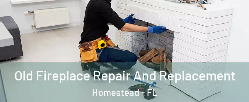  Old Fireplace Repair And Replacement Homestead - FL